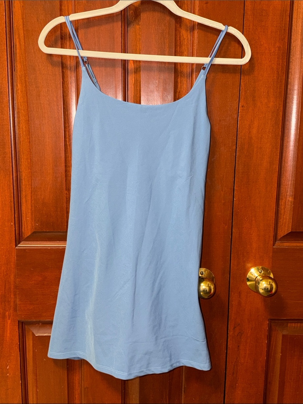Abercrombie & Fitch Sleeveless Slip Dress Adjustable Straps Light Blue Size XS